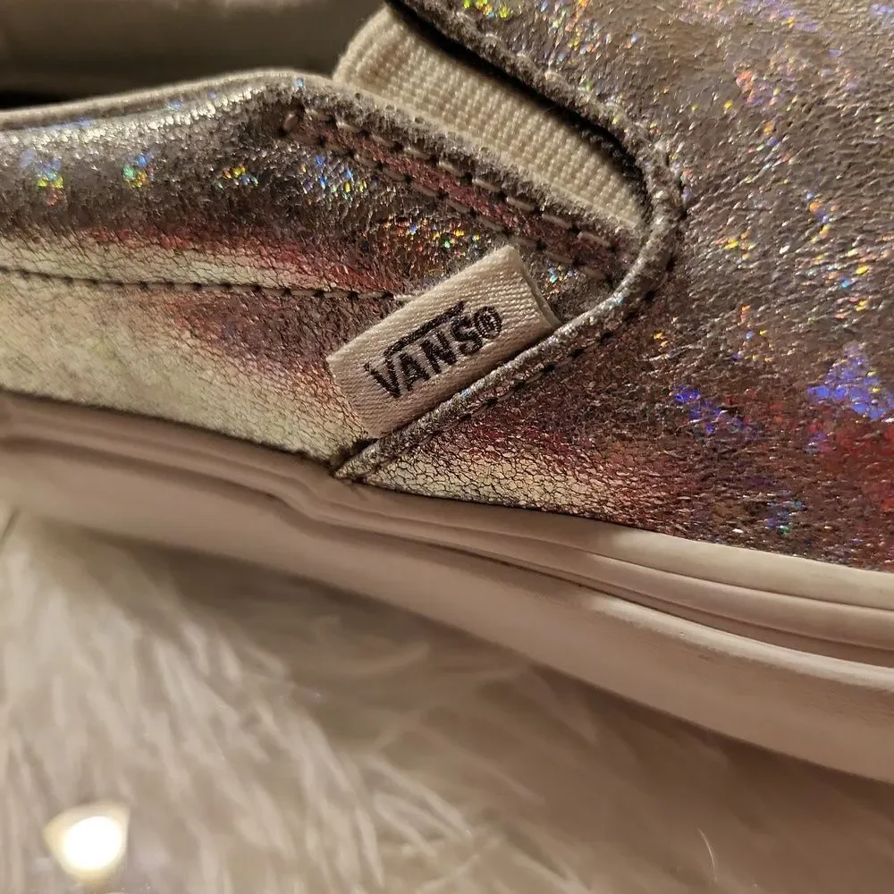 Halogen van's off the wall ladies size8 men's size6.5 in EUC,